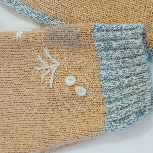 ID Blues Womens Cardigan Sz S Sweater Grannycore  Eclectic Grandpa Lighthouse - Picture 7 of 11